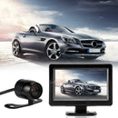 4.3" TFT LCD Monitor Car Rear View Kit Night Vision Reverse Backup Camera Cam