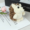 1PCS Cute Plush Hedgehog 7CM  Small Pendant  Mini Soft Stuffed Animal  lj