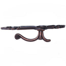 Metal Curtain Tassel Tie Back Tieback Mini Wall Hooks 2PCS Red bronze L1Z9