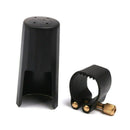 Plastic clarinets Nozzle cap with PU ligature Black S6V6