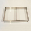 Flexible Stainless Steel Rectangle Mousse Cake Ring Baking Tools Mousse Mould