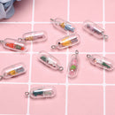 10pcs Funny Capsule Villain Charms Pendants DIY Jewelry Findings Craft Making