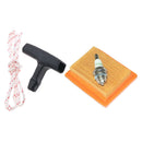 Starter Handle Pull Spark Plug Air Filter for Stihl FS120 FS200 FS250 FS300