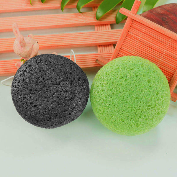 4PCS/Set Cleans Sponge Natural Konjac Konnyaku Fiber Face Wash CleanTools  OPQ