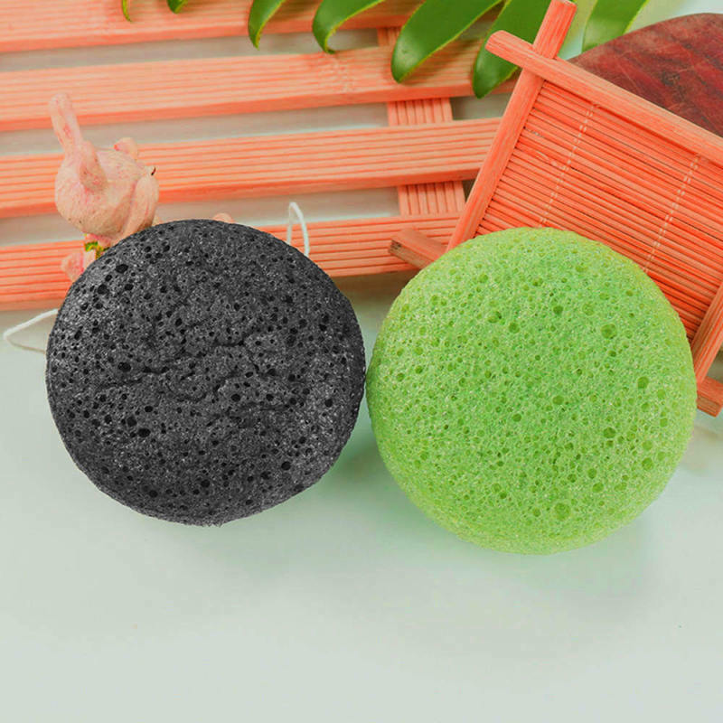 4PCS/Set Cleans Sponge Natural Konjac Konnyaku Fiber Face Wash CleanTools  OPQ
