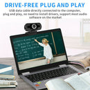 Laptop Video Camera 1920*1080 HD Adaptive Image USB Cam Streaming 30FPS DC5V