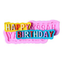 Happy Birthday Silicone Fondant Cake Chocolate Candy Mold Baking Moulds D N Kw