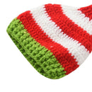 Christmas Crochet Knit Baby Photo Hat Green Red