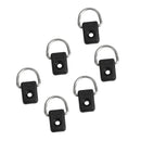 Set of 6 Safety Kayak D Ring and Deck Loops Outfitting Mounting Kit for Canoe