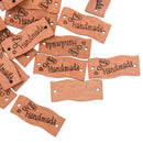 50pcs Mix 30mm Handmade Wood buttons Applique DIY Craft sewingbuttons ME
