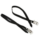 1 Pair Cycling Road Bike Mountain Bike Bicycle Toe Clips + Straps For Pedal