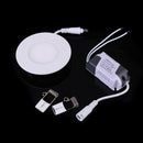 3W circular LED embedded type ceiling lighting equipment panel light downli
