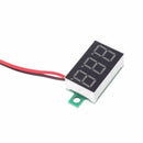 0.36" Digital DC Voltmeter 4.5-30V 2 Wires Red LED Display Panel Voltage Meter