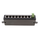 Universal 8 PoE Ports Power Adapter HUB Separator For IP Camera Wirelss AP VoIP