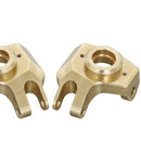 2x RC Brass Front Steering Knuckle Cup for Axial SCX10 II 90046 Replacements