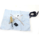 Saxophone Sax Care 4pcs Kit Pull Through Cleaner Swab Cloth Brush Reed Guard