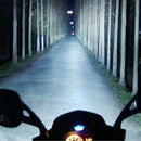 2Pcs Universal DC 9V-85V 6 LED Motorcycle Headlight Fog for Motorbike UTVs