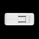 1X(White Plastic 2.1A 4 Ports Usb Portable Home Travel Wall Charger Ac Powe