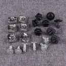 20X Undertray Guard Engine Under Cover Fixing Clips Screw Fit For AUDI A4 A6 A8