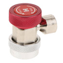 R134A High Low Quick Coupler Adapter Screwed Joint +Extractor Valve Core