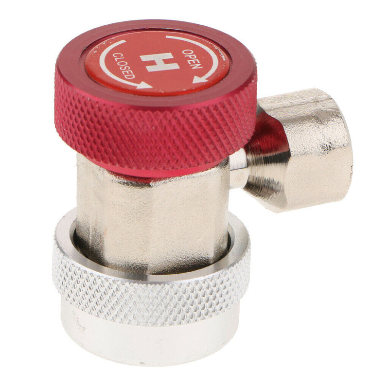 R134A High Low Quick Coupler Adapter Screwed Joint +Extractor Valve Core