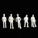100PCS Figures 1:100 Scaled Models Train Building People None Toxic For Layout