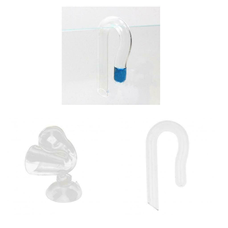 2Pcs Aquarium Crystal Glass CO2 Detector CO2 Concentration Indicator 2#