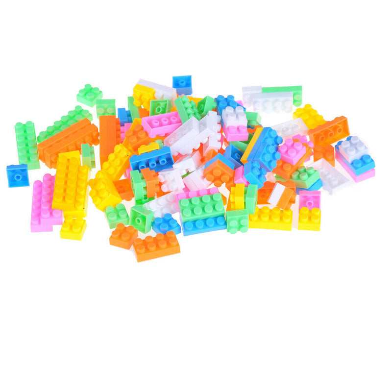 144Pcs Colourful Building Bricks Children Educational Puzzle Toys Gift M&ME