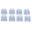 8pcs Transparent Furniture Pads Non Slip Square Desk Chair Sofa Table Feet Pads