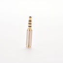 3.5mm Male to 2.5mm Female Stereo Mic Audio Earphone Jack Adapter Converter HJ