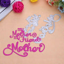 2pcs Metal Cutting Dies DIY Scrapbooking Embossing Paper Card Stencil Gift A