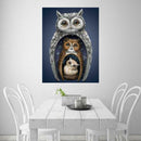 5D DIY Full Drill Diamond Painting Bird Family Cross Stitch Embroidery Kits