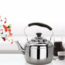 4L Induction Stove Top Electric Gas Whistling Kettle Stainless Steel Teapot