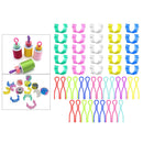 50Pcs Bobbin Buddies Spool Thread Bobbin Holder Clamp Clips for Sewing Machine