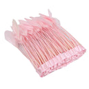 15-20cm Pink Feather Fringe Trim Sewing Edge Crafts Garment Decors 2m