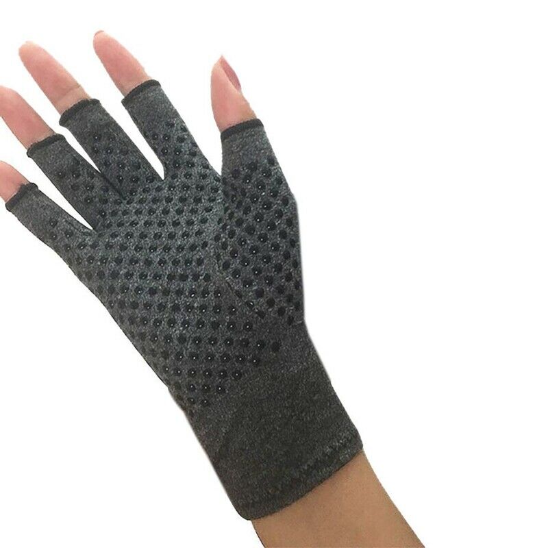 Compression Glove For Rheumatoid, Osteoarthritis - Heat Hand Gloves For Com J3K7