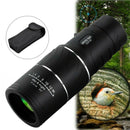 Dual Focus Optical Glass Lens Zoom Monocular Telescope Day/Night 66M/8000M 16x52