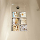 12pcs Bathtub Stickers for Kids Shower Decals Treads Non-Slip Applique