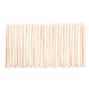 50Pcs Orange Wood Sticks for Nail Art Cuticle Pusher Remover Manicure To Ew