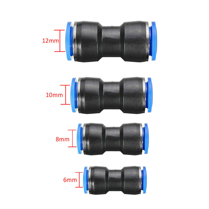 5x 6mm + 5x 8mm Pneumatic Quick Coupler Junction Air Tube Fittings