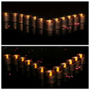 Candles Small Battery Operated Votive Candles Flickering Amber - Mini Size