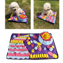 Washable Snuffle Mat for Dogs Pet Feeding Mat Nosework Training Pad Puzzle Toys