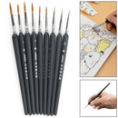 9Pcs art brush painting set acrylic paint oil painting watercolor paint br N Gw