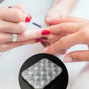 12 Grids Nail Storage Box Art Alex Transparent Organizer Makeup Beauty Tool A