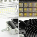 Led Pods, 2Pcs 4 Inch Spot Flood Combo Diffused Square Led Work Lights Off  P8U5