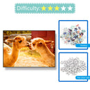 1000pcs DIY Kiss Alpaca Puzzle Educational Learning Assembling Jigsaw Toys A