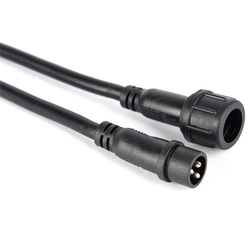 IP65 Waterproof 3Pin AC Cable 18AWG Wire LED Cable Connectors Gw