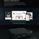 KN319 2 in 1 Bluetooth 5.0 Receiver Transmitter Single Adapter Music Audio X6F4