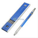 2mm 2B Lead Holder Automatic Mechanical Draughting Drafting Pencil Pen 12Pc Lead