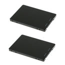 2x mSATA to 2.5" SATAIII Convertor Adapter Card SSD Enclosure Case Aluminium